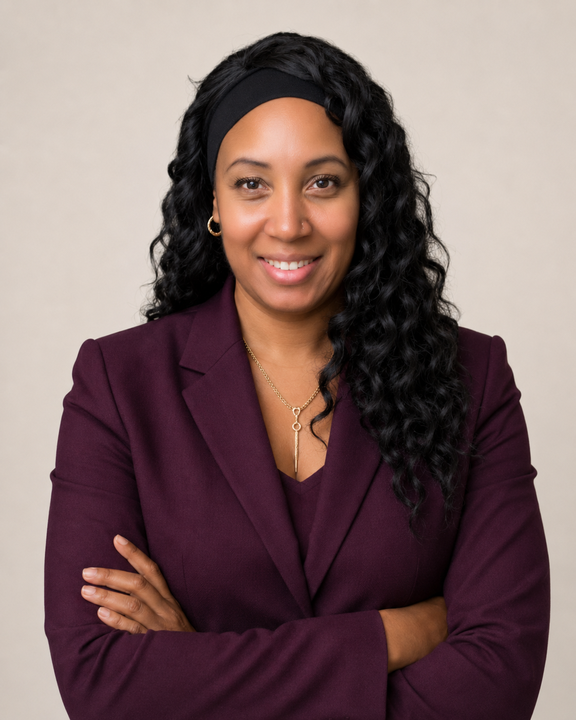 Portrait of Kisha Sims, AI educator and workshop facilitator
